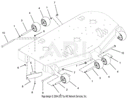 Anti-Scalp Wheels And Baffles - 52&quot;