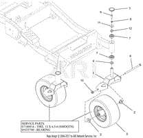 Front Caster Wheels