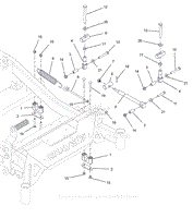 Parts List 10 - Deck Lift - LH