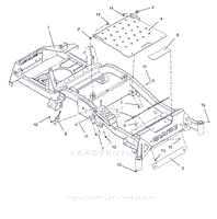 Parts List 17 - Frame - 52 Inch