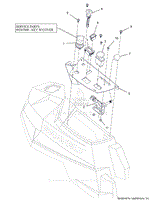 Parts List 6 - Control Panel