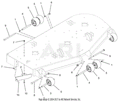 Anti-Scalp Wheels And Baffles - 60&quot;