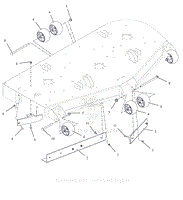 Parts List 3 - Anti- Scalp Wheels and Baffles - 60 Inch