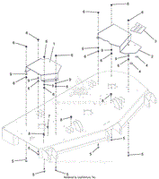 Parts List 4 - Belt Guards - 60 Inch