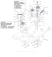 Parts List 21 - Idlers And Sheaves - 52 Inch