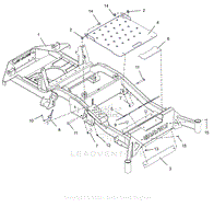 Parts List 17 - Frame - 60 Inch