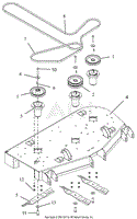 Deck, Belts, Blades And Spindles - 48&quot;