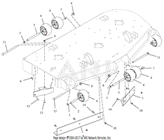 Anti-Scalp Wheels And Baffles - 52&quot;