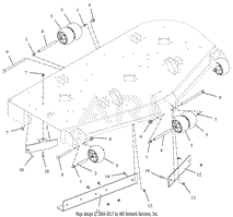 Anti-Scalp Wheels And Baffles - 60&quot;