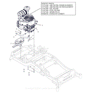 Parts List 17 - Engine - Gravely 764cc