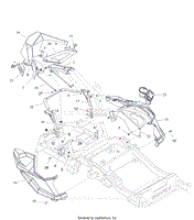 Parts List 18 - Engine Guard And Fenders