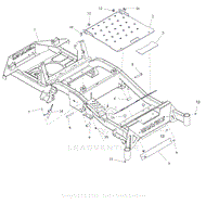 Parts List 19 - Frame - 48 Inch &amp; 52 Inch