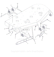 Parts List 5 - Anti-Scalp Wheels And Baffles - 60 Inch