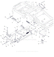 Parts List 13 - Deck Lift - RH