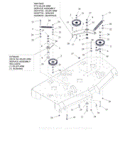 Parts List 23 - Idlers and Sheaves - 52 Inch and 60 Inch