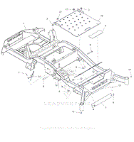 Parts List 19 - Frame - 60 Inch