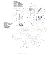 Parts List 23 - Idlers and Sheaves - 52 Inch and 60 Inch