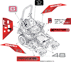 Parts List 11 - Decals - Style - 48 Inch