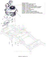 Parts List 17 - Engine - Kawasaki FX730