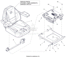 Parts List 27 - Seat