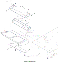 Parts List 15 - Discharge Chute - 52 and 60 Inch