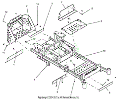 Frame, Bumper, Foot, And Kick Plate - 48 And 52 Inch