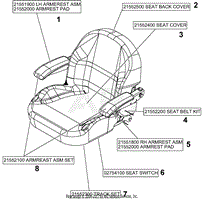 Seat - Service Parts