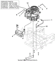 Engine - Kawasaki FX730