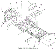 Frame, Bumper, Foot, And Kick Plate - 60 Inch