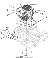 Engine - Kohler ZT740