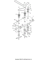 Deck, Belts, Baffle, Blades And Spindles - 52&quot;