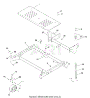 40&quot; MOWER FRAME 1