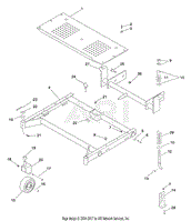 50&quot; MOWER FRAME 1