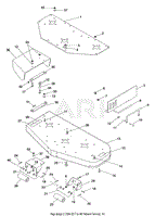 50&quot; MOWER FRAME 2