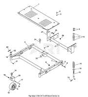 40&quot; Mower Frame 1