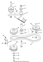 TRACTION DRIVE LINKAGE &amp; ELECTRIC CLUTCH