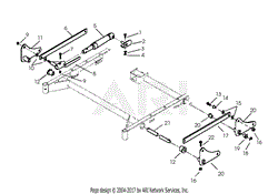 50&quot; MOWER HYDRAULIC LIFT SYSTEM (PART 1)