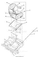 Parts List 18 - Seat Assembly