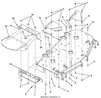 Parts List 8 - Discharge Chute &amp; Belt Covers