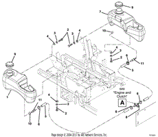 Fuel Tank And Hoses