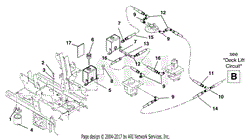 Hydraulic Tank, Filter And Pump To Tank Circuit