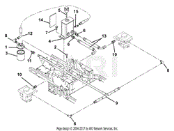 Hydraulic Tank, Filter And Pump To Tank Circuit