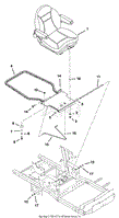 SEAT AND HOOD FRAME