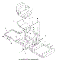 Seat, Frame, And Bumper