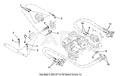 Deck Lift And Motor To Pump Circuits