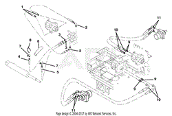 Deck Lift And Motor To Pump Circuits