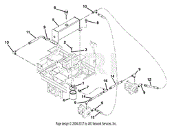 Hydraulic Tank, Filter And Pump To Tank Circuit