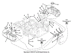 Diesel-Fuel Tanks And Hoses