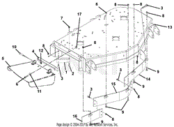 Deck, Discharge Chute And Baffles