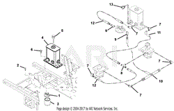 Hydraulic Tank, Filter And Pump To Tank Circuit